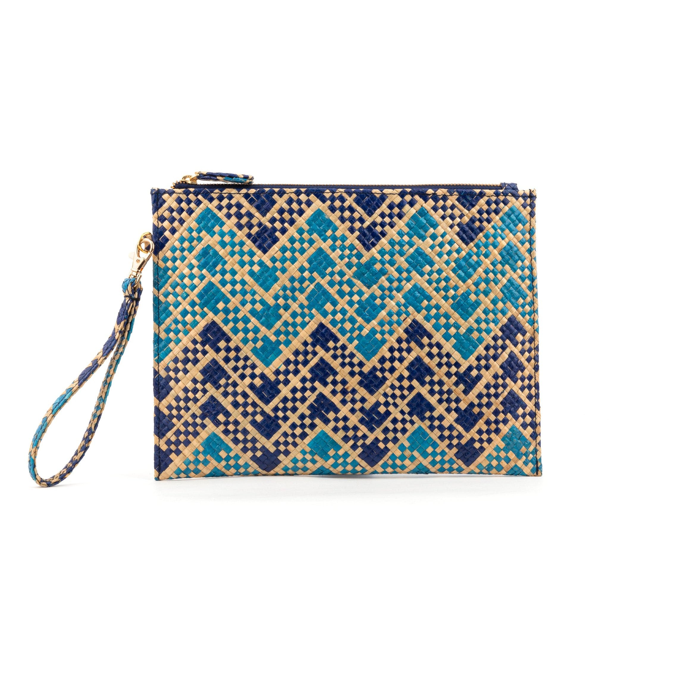 ALEX BLUE ZIGZAG WRISLET